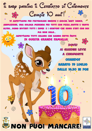 10 anni di Baby Parking il Cerbiatto